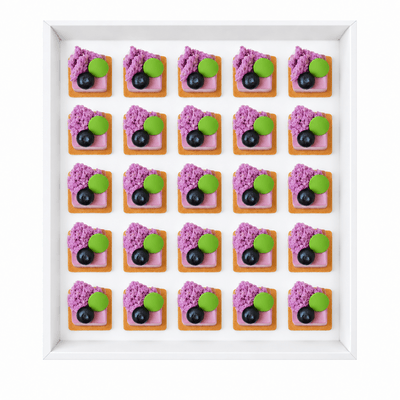 blueberry cheesecake 25 pcs
